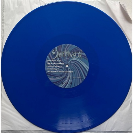 Dave Mason - Shade Of Blues (Blue) (0753088261213) виниловая пластинка - фото 6
