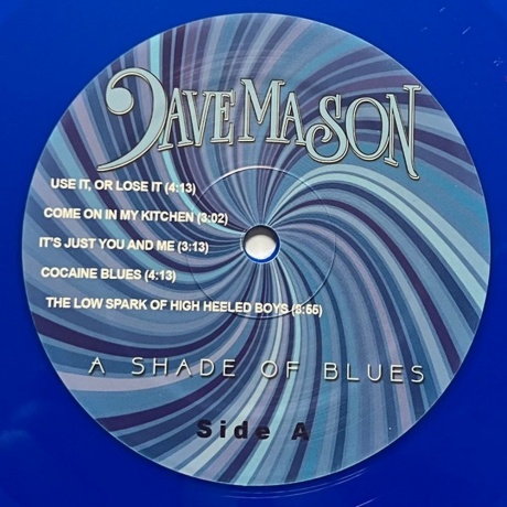 Dave Mason - Shade Of Blues (Blue) (0753088261213) виниловая пластинка - фото 7