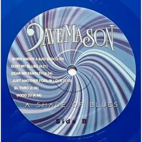 Dave Mason - Shade Of Blues (Blue) (0753088261213) виниловая пластинка - фото 8