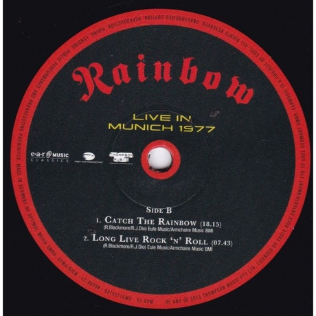 Rainbow - Live In Munich (4029759142713) виниловая пластинка - фото 4