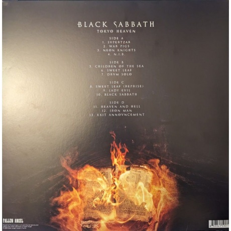 Black Sabbath - Tokyo Heaven (0803341590144) виниловая пластинка - фото 2