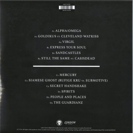 Goldie - Alpha Omega (White) (5061017253709) виниловая пластинка - фото 2