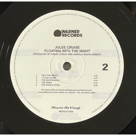 Julee Cruise - Floating Into The Night (8718469537884) виниловая пластинка - фото 4