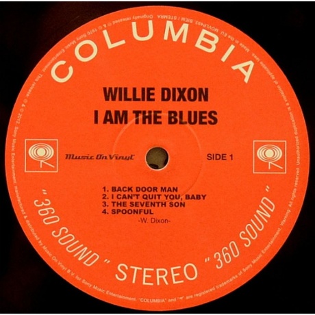 Willie Dixon - I Am The Blues (8718469530380) виниловая пластинка - фото 3