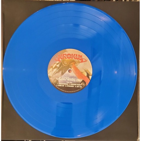 Krokus - Metal Rendez-Vous (Blue) (8719262039032) виниловая пластинка - фото 5