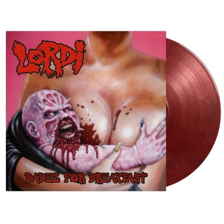 Lordi - Babez For Breakfast (Pink & Red Marbled) (8719262026292)...