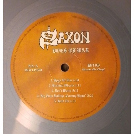 Saxon - Dogs Of War (Silver) (8719262039728) виниловая пластинка - фото 3