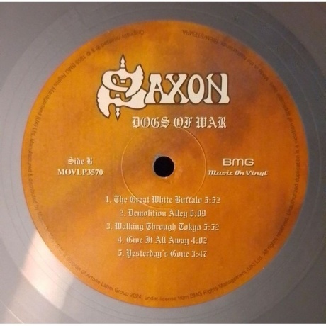 Saxon - Dogs Of War (Silver) (8719262039728) виниловая пластинка - фото 4