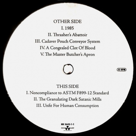 Carcass - Surgical Steel (0727361364212) виниловая пластинка - фото 10