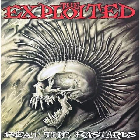Exploited - Beat The Bastards (Transparent Red W/ Black Splatter...