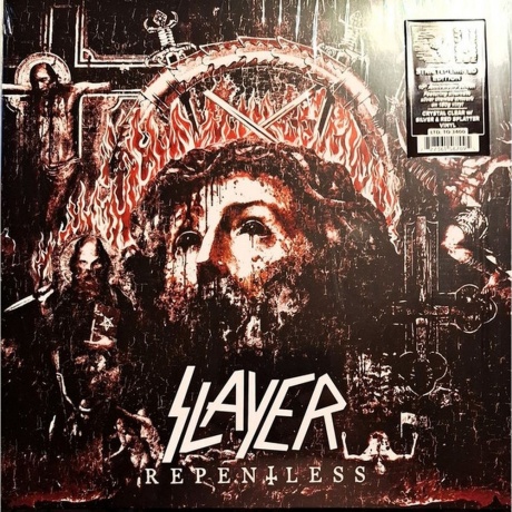 

Slayer - Repentless (10Th Anniversary) (Clear W/ Silver & Red Splatter) (0727361567095) виниловая пластинка