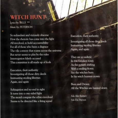 Testament - Para Bellum (Copper) (4065629752279) виниловая пластинка - фото 22