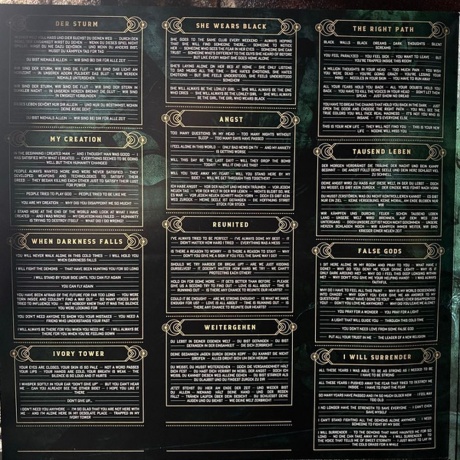 Blutengel - Damonen:Sturm (Dark Green) (4260639464000) виниловая пластинка - фото 2