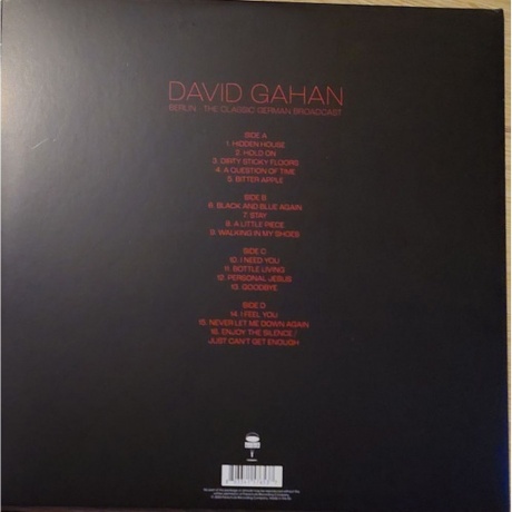 David Gahan - Berlin (0803341576537) виниловая пластинка - фото 2