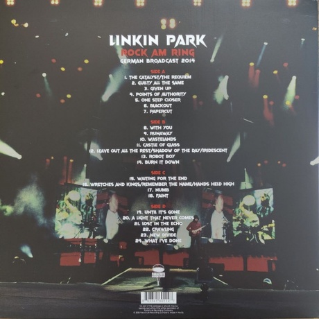 Linkin Park - Rock Am Ring (Clear) (0803341601147) виниловая пластинка - фото 2