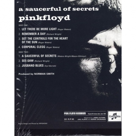 Pink Floyd - A Saucerful Of Secrets (0888751841918) виниловая пластинка - фото 7