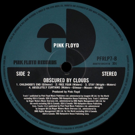 Pink Floyd - Obscured By Clouds (0888751842410) виниловая пластинка - фото 5