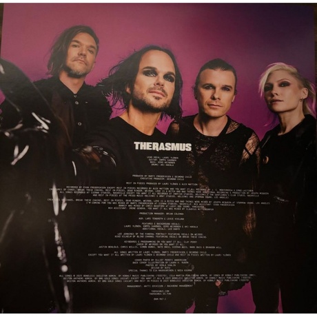 Rasmus - Weirdo (Neon Pink Glitter) (0846070096716) виниловая пластинка - фото 3