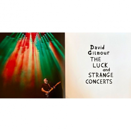 David Gilmour - Luck And Strange Concerts (0198029270112) виниловая пластинка - фото 23