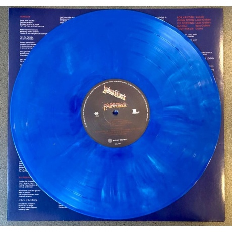 Judas Priest - Painkiller (Blue + White Marble) (0198029164213) виниловая пластинка - фото 5