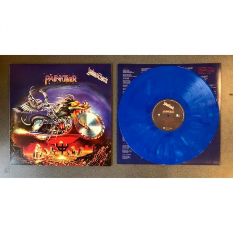 Judas Priest - Painkiller (Blue + White Marble) (0198029164213) виниловая пластинка - фото 9