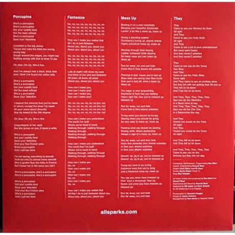 Sparks - Madder! (5063176075505) виниловая пластинка - фото 5