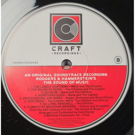 OST - The Sound Of Music (0888072234550) виниловая пластинка - фото 4