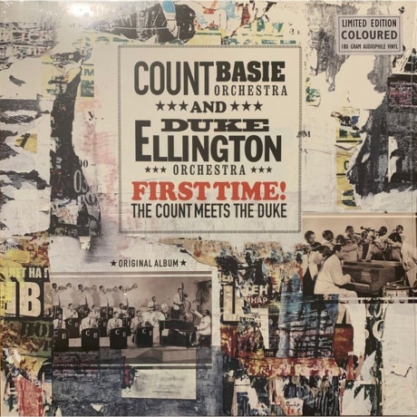 

Duke Ellington & Count Basie - First Time! The Count Meets The Duke (Orange Marble) (8719039006656) виниловая пластинка