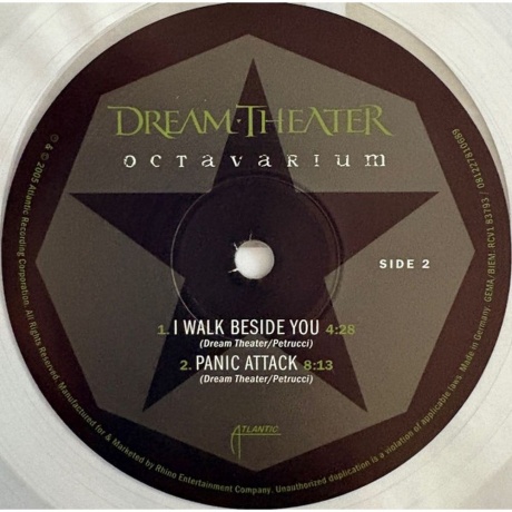 Dream Theater - Octavarium (Clear) (0081227810689) виниловая пластинка - фото 4