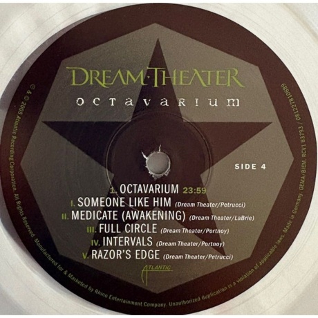 Dream Theater - Octavarium (Clear) (0081227810689) виниловая пластинка - фото 6
