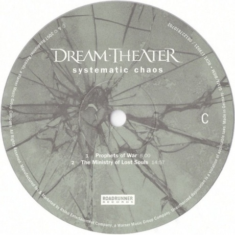 Dream Theater - Systematic Chaos (Clear) (0081227810702) виниловая пластинка - фото 6