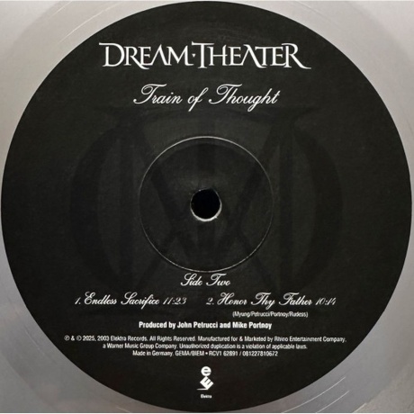 Dream Theater - Train Of Thought (Clear) (0081227810672) виниловая пластинка - фото 4