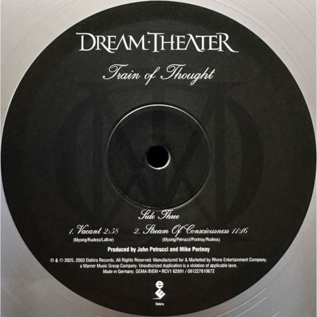 Dream Theater - Train Of Thought (Clear) (0081227810672) виниловая пластинка - фото 5