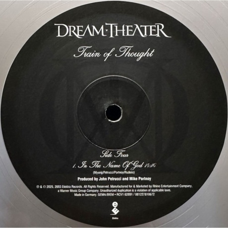 Dream Theater - Train Of Thought (Clear) (0081227810672) виниловая пластинка - фото 6