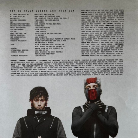 Twenty One Pilots - Breach (Clear) (0075678594618) виниловая пластинка - фото 5