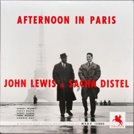 John Lewis & Sacha Distel - Afternoon In Paris (Analogue) (3700409814310) виниловая пластинка