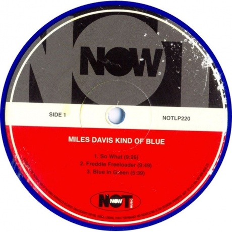 Miles Davis - Kind Of Blue (Blue) (5060348582205) виниловая пластинка - фото 2