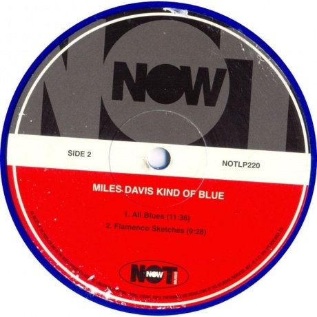 Miles Davis - Kind Of Blue (Blue) (5060348582205) виниловая пластинка - фото 3