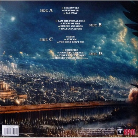 Primal Fear - Domination (Gold Opaque) (4262464739674) виниловая пластинка - фото 3