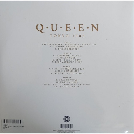 Queen - Tokyo 1985 Vol.1 (Red) (0803343269796) виниловая пластинка - фото 4