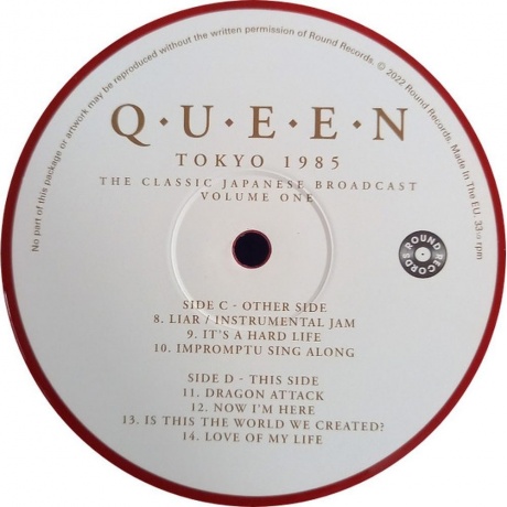 Queen - Tokyo 1985 Vol.1 (Red) (0803343269796) виниловая пластинка - фото 8