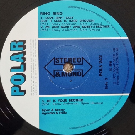 ABBA - Ring Ring (Half Speed) (0602445928385) виниловая пластинка - фото 5