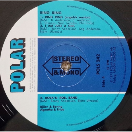 ABBA - Ring Ring (Half Speed) (0602445928385) виниловая пластинка - фото 6