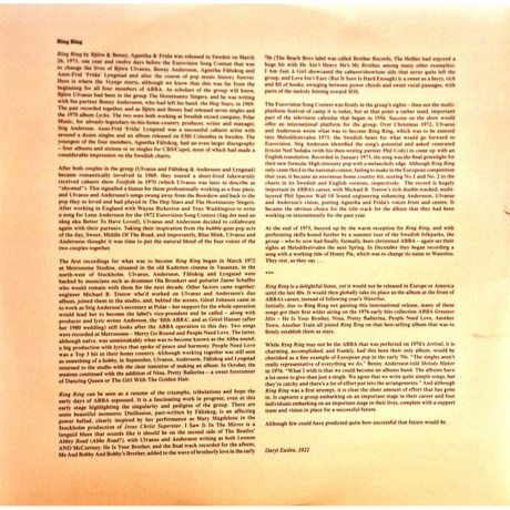 ABBA - Ring Ring (Half Speed) (0602445928385) виниловая пластинка - фото 9