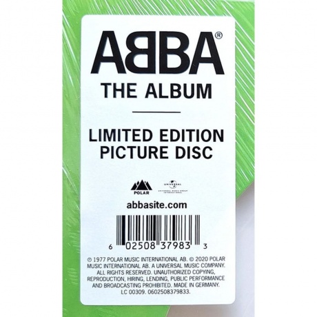 ABBA - The Album (picture) (0602508379833) виниловая пластинка - фото 5