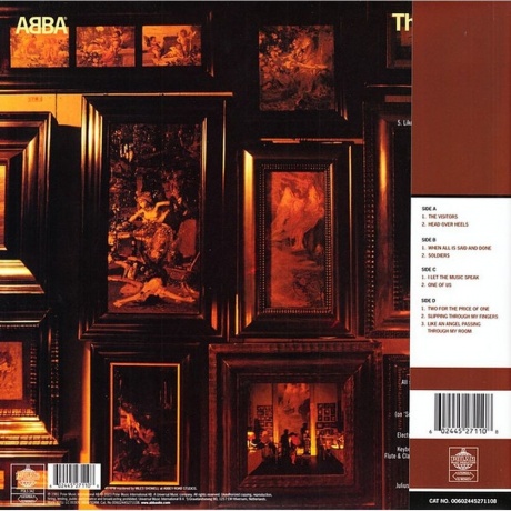 ABBA - The Visitors (Half Speed) (0602445271108) виниловая пластинка - фото 2