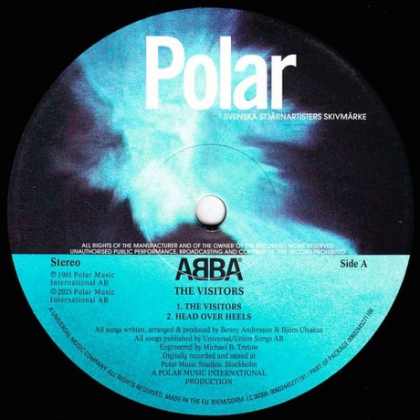 ABBA - The Visitors (Half Speed) (0602445271108) виниловая пластинка - фото 3