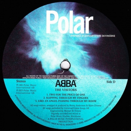 ABBA - The Visitors (Half Speed) (0602445271108) виниловая пластинка - фото 6