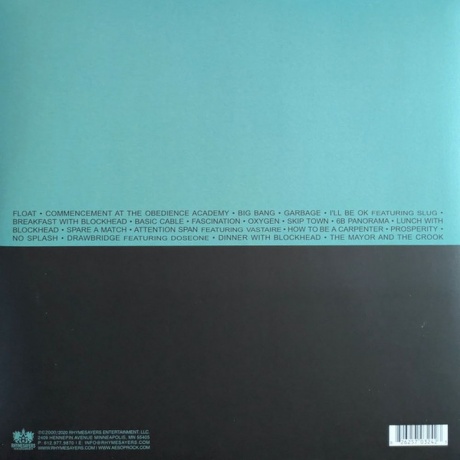 Aesop Rock - Float (coloured) (0826257032423) виниловая пластинка - фото 2