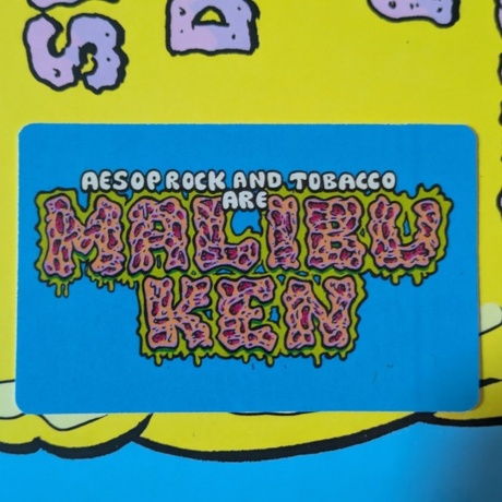 Aesop Rock; Tobacco - Malibou Ken (coloured) (0826257025616) виниловая пластинка - фото 16